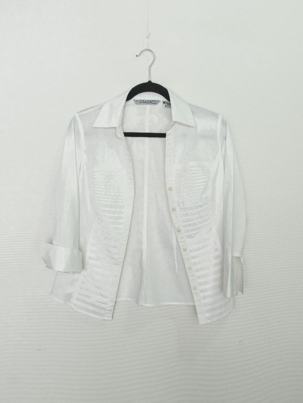 White Signature by Larry Levine blouse – Petite Medium (PM)
